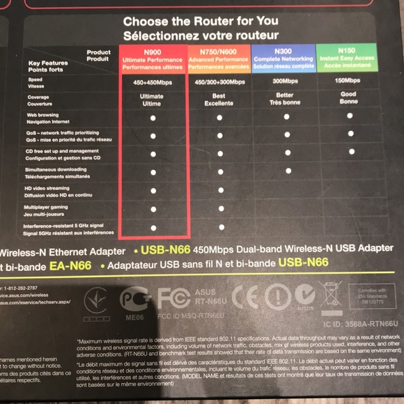 ASUS RT-N66U Dual-band Wireless N900 Gigabit Router - Picture 11 of 11